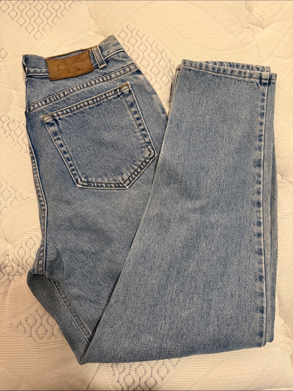 Vintage 90’s Calvin Klein Light Blue Straight Men’s Jeans